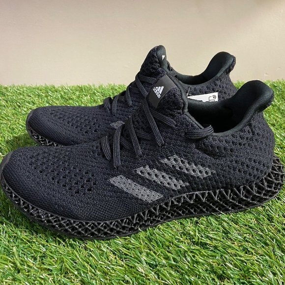 Adidas Futurecraft 4D Carbon Triple Black Running Shoes Q46228
